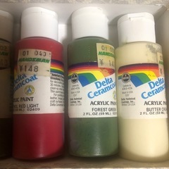 トールペイント　絵の具の画像