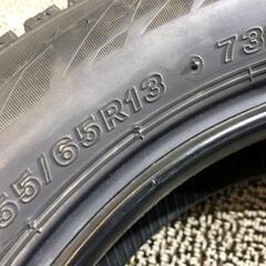 155/65r13 ブリヂストン ブリザック VRX2 4本 2022年製 4418 スタッドレスタイヤ の画像