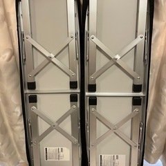 お取引中【中古】アウトドア用折りたたみベンチ二脚の画像