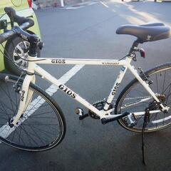 GIOS クロモリロードバイク　VIAGGIO 白　490mmの画像