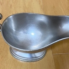 カレーポット　グレイビーボート　ソースポット　シルバーの画像