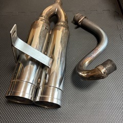 フュージョン 社外マフラー