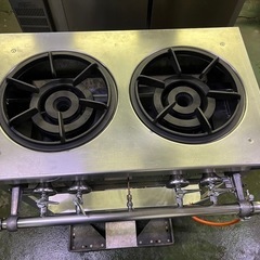 マルゼン2口ガステーブル 2022年 都市ガス