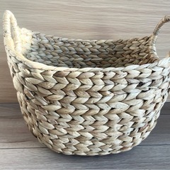 【美品】バスケット　ナチュラル　ニトリの画像