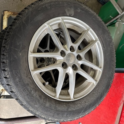 195/65R/15 ブリヂストン　ブリザックスタッドレスタイヤ&ホイール4本