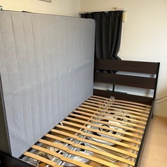 ダブルベット・マットレス付きの画像