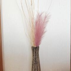 【ニトリ】造花用花瓶×ドライウィローの画像