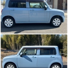 ❗️車検付き乗って帰れます❗️かわいいツートンカラー❗️スズキ　ラパン❗️の画像