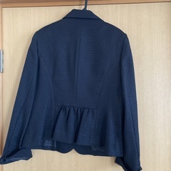 Lavannorラバノア　ジャケット　ブラック　ラメ　LLサイズの画像
