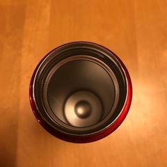 水筒　(新品未使用)ステンレス　JA共済 ひとのわグマボトル 320ml 赤の画像