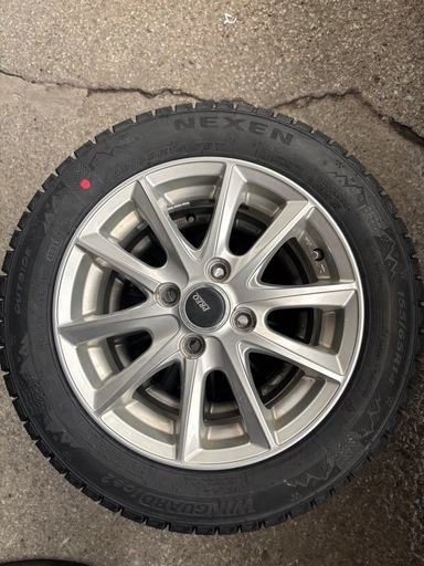 スタッドレス　スタットレスタイヤ　冬タイヤ　155/65/14