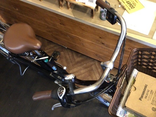 【Panasonic VIVI SX電動アシスト後輪タイヤ・後輪チューブ新品！】内装3段　26インチ自転車　ブラウン