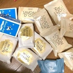 固形石鹸14個　牛乳石鹸2 資生堂10クラシエ1ムーンビーチ1