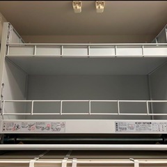 昇降式吊戸棚 ダウンキャビネット JDS900(幅900mm吊戸棚用）の画像