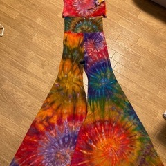 100% Handmade psydyeストレッチタイダイタンク...