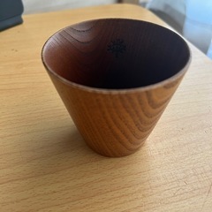 木製コップ