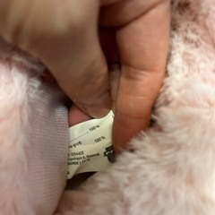 未使用女児用スリッパ の画像