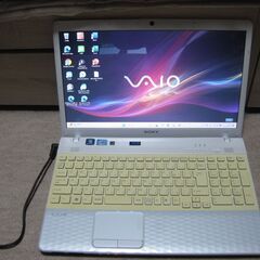  Win11 SONY ソニーSVE151B11N Core i5-2450M メモリ4G HDD500GB ブルーレイ office2021 無線の画像