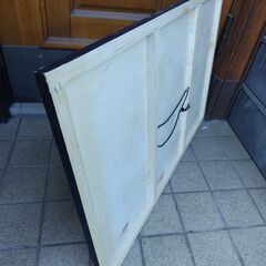 黒板ボード　90㎝×60㎝　厚み2㎝　 木製 ブラックボード黒板壁掛の画像
