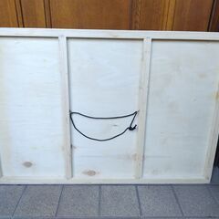 黒板ボード　90㎝×60㎝　厚み2㎝　 木製 ブラックボード黒板壁掛の画像