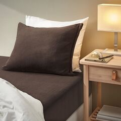 IKEA ボックスシーツ（ダブルサイズ）VITGRÖE ヴィート...