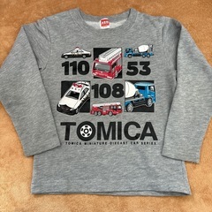 
決まりました 【120】トミカ　はたらく車　トレーナー