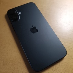 iPhone 16 plus 128GB SIMフリー ブラック 美品 バッテリー100%
