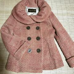 HALF PAST10のオシャレなウールジャケット🖤オレンジ