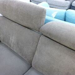 2人掛けソファー　ヘッドリクライニング　茶系の画像