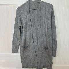 カーディガン グレーS レディース