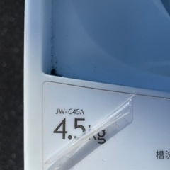 2019年　ハイアール　4.5kg 洗濯機JW-C45Aの画像