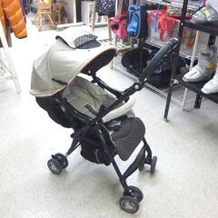 Combi ベビーカー TYPIT W ヘッドサポート欠品 生後7ヶ月頃～36ヶ月頃 両対面式 折りたたみ ベージュ系 コンビ☆ 札幌市 北区 屯田 の画像