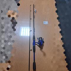 初心者向け 釣竿とリールセット Lunker SP180