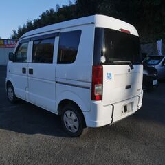 (6312)  38万　H20(2008)年  スズキ エブリイワゴン(車椅子)　AT　車椅子用スロープ付　白　走行111,405KMの画像