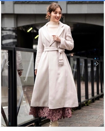 Swingle ウールエクレールコート　クリーニング済み