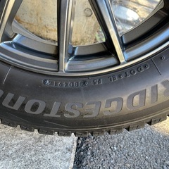 【受渡完了】スタッドレスタイヤ(ホイール付き): 225/65R17:ブリヂストン・ブリザック　DM−V2 の画像