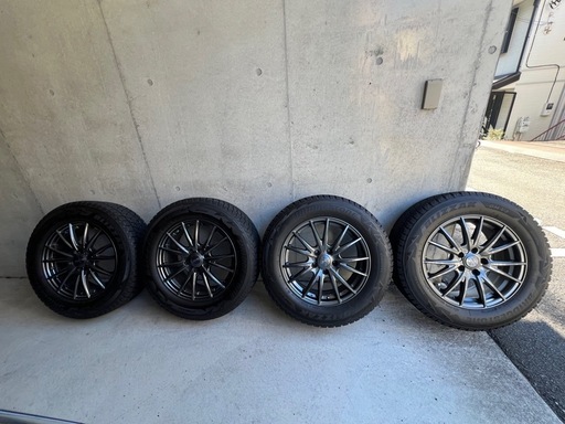 【受渡完了】スタッドレスタイヤ(ホイール付き): 225/65R17:ブリヂストン・ブリザック　DM−V2 