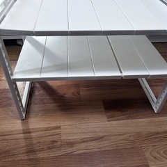 伸縮台所下の棚の画像