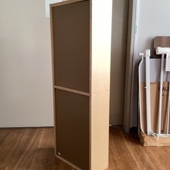 パルプボードボックス【町田市再生家具】0208の画像
