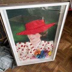 デコアート作品ダイアナ妃の画像