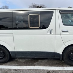4月車検取得 トヨタ ハイエース レジアスエース ディーゼル 4wd 四駆 キャンプ仕様の画像