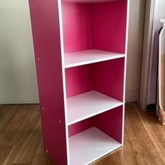 カラーボックス【町田市再生家具】0208Dの画像