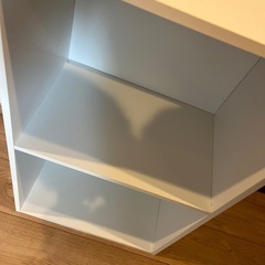 収納棚　カラーボックス　ホワイトの画像