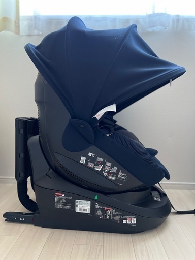 エールベベ クルット4iプレミアムドライ isofix 新生児 回 転式