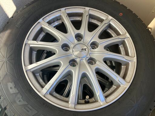冬用　スタッドレスタイヤホイール付き　4本セット 195/65R15