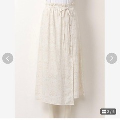 SNIDEL リバティプリントフラワー スカートの画像