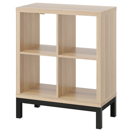 IKEA カラックス　脚付　ナチュラル×ブラック