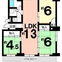 ☆牧野ハイム☆ペット相談可RCマンション賃貸☆枚方市招提中町☆　☆３ＬＤＫ敷金礼金無料☆ 別途倉庫有り - 不動産