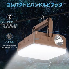 【未使用】LEDランタン キャンプランタン アウトドア ライト Type-c 充電式 5つライトモード 1000ルーメン 1200mAh ランタン 防災 スマホ充電可能 キャンプ ライト 充電式ランタン オシャレ ハイキング キャンプ 夜釣り 登山 防災 懐中電灯機能 防災グッズ 停電 緊急 グッズ 非常用 SOS点灯モード 持ち運び便利の画像