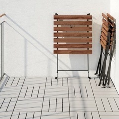 IKEA 屋外用家具 テーブル＆チェア2脚 まとめ売りの画像
